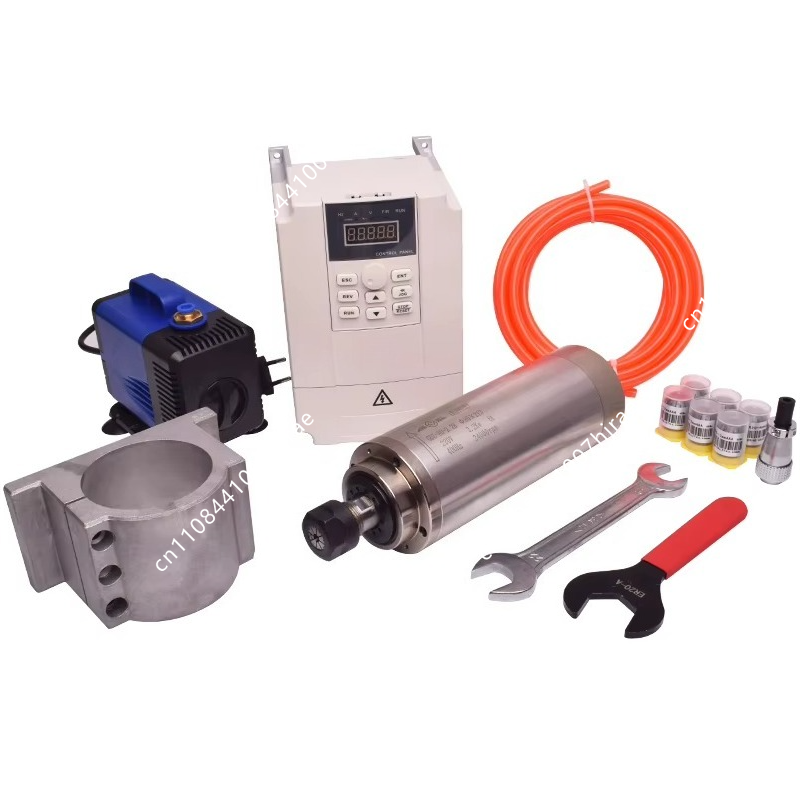 GDZ80 2.2KW Water Cooled Spind - 2.2Kw Water Cooled Spindle Kit Vfd recension och pris