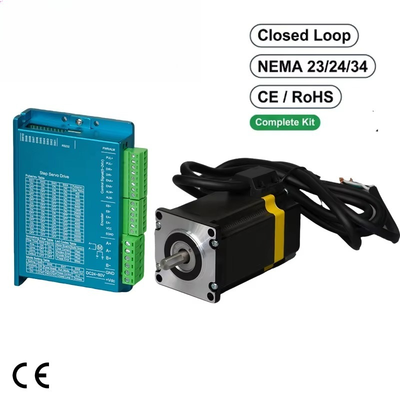 Nema 23 24 34 Closed Loop Step - Nema 23 Closed Loop Stepper Motor Driver Kit recension och pris